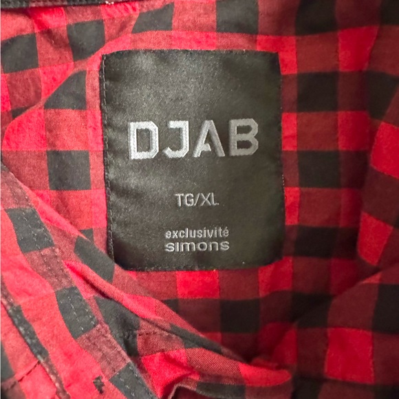 Red and black XL plaid shirt - Picture 3 of 3
